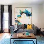 Bourbon Suites -Foodies -Bourbon -2 Living Rooms